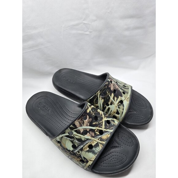 Crocs Realtree Camo Classic Iconic Comfort Slide Sandals  Men's 11 - Picture 2 of 6